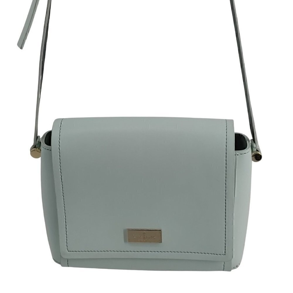 KATE SPADE Putnam Drive Caressa Crossbody Handbag Shoulder Bag Light Blue / Navy - Picture 2 of 12